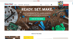 Desktop Screenshot of makershed.com